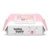 KHĂN ƯỚT BABY BABY TWINKLE HÀN QUỐC MÀU HỒNG 120 MIẾNG