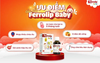 DUNG DỊCH FERROLIP BABY BỔ SUNG SẮT, GIẢM NGUY CƠ THIẾU MÁU 30ML