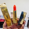 SON YSL ROUGE PUR COUTURE SATIN RADIANCE LIPSTICK 73 RHYTHM RED – MÀU ĐỎ TƯƠI ÁNH CAM