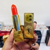 SON YSL ROUGE PUR COUTURE SATIN RADIANCE LIPSTICK 73 RHYTHM RED – MÀU ĐỎ TƯƠI ÁNH CAM