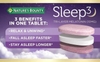 VIÊN UỐNG HỖ TRỢ GIẤC NGỦ NATURE'S BOUNTY SLEEP 3 MELATONIN 10MG - 120 VIÊN