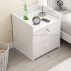Tab Đầu Giường 2 Hộc Kéo Màu Trắng Đơn Giản - TĐG43