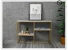 Bàn Console Nhiều Tầng Đá Trắng Chân Sắt Vàng - BTT106.1