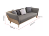 Ghế Sofa Bọc Nệm Chân Gỗ Hiện Đại SOFA02