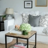 Bàn Góc Sofa Khung Sắt Mặt Gỗ Hiện Đại Đơn Giản - BT37