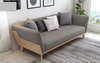Ghế Sofa Bọc Nệm Chân Gỗ Hiện Đại SOFA02