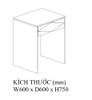 BÀN LÀM VIỆC HIỆN ĐẠI ĐƠN GIẢN CÓ HỘC KÉO - BLV05