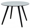 Bàn Ăn Tròn Marcus Mặt Gỗ Melamine, Chân Gỗ Sơn Đen - TD006U