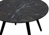 Bàn Ăn Tròn Marcus Mặt Gỗ Melamine, Chân Gỗ Sơn Đen - TD006U