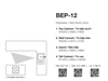 TỦ BẾP HIỆN ĐẠI BEP-12