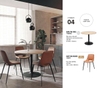 Bộ Bàn Ăn Tròn Iris 4 Ghế Đẹp, Hiện Đại - COMBO.04