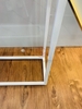 Bàn Console Mặt Gỗ Trắng Chân Sắt Sơn Trắng Đơn Giản - BTT01H