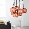Bộ Đèn Thả Trần Trang Trí 7 Bóng Màu Hồng - DENAC09/BALLPENDANT
