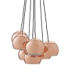 Bộ Đèn Thả Trần Trang Trí 7 Bóng Màu Hồng - DENAC09/BALLPENDANT