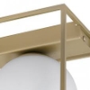 ĐÈN THẢ TRẦN MÀU CHAMPAGNE KHUNG HÌNH CHỮ NHẬT CAO CẤP / 97793-VALLASPRA