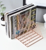 Kệ Sách Kim Loại Phong Cách Scandinavian Màu Rose Gold Sang Trọng