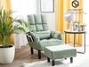 Bàn Trà Sofa Tròn Mặt Gỗ Chân Sắt Kiểu Sơn Đen - BT74B