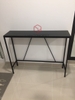 Bàn Console Mặt Gỗ Chân Sắt Sơn Đen Đơn Giản - BTT01G2