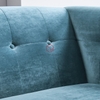 Ghế Sofa Chữ I Tân Cổ Điển Bọc Nhung Chân Gỗ Cao Cấp - SOFA07B