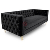 Ghế Sofa Tân Cổ Điển Bọc Nhung Chân Inox Cao Cấp - SOFA03F