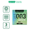 Bao Cao Su Okamoto 0.03 Aloe Tinh Chất Lô Hội Hộp 3 Cái