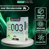 Bao Cao Su Okamoto 0.03 Platinum Trong Suốt Mềm Mại Hộp 3 Cái