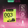 Bao cao su Okamoto 0.03 Real Fit Mỏng Với Khả Năng Co Rút Giúp Ôm Sát Hộp 3 cái