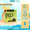 Bao Cao Su Okamoto 0.03 Real Fit Mỏng Với Khả Năng Co Rút Giúp Ôm Sát Hộp 3 cái