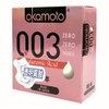 [ Combo 2 Hộp ] Bao Cao Su Okamoto 0.03 Hyaluronic Acid Siêu Mỏng Dưỡng Ẩm Và Bôi Trơn Hộp 3 Cái