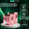 Combo 2 Hộp Bao Cao Su Okamoto 0.03 Hyaluronic Acid Siêu Mỏng Dưỡng Ẩm Và Bôi Trơn Hộp 3 Cái