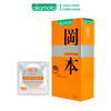 Bao Cao Su Okamoto Skinless Skin Orange Lubricative Hương Cam Hộp 10 Cái