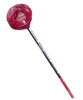 Bộ vợt câu tay Carbon MC đỏ đen #40cm lưới đỏ