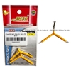 Chạc đôi tách thẻo chỉ vàng SHSX (Vỉ 2c)