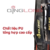 Bao hộp Qinglong nhựa PU bóng có bánh xe - 3 ngăn - 1m3