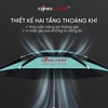 Ô câu cá Qinglong 2 tầng - 2m4 Xanh Mint (305)
