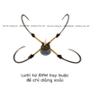Lưỡi ĐPM tay buộc đế chì - Tứ Xoài