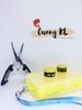 Combo 1 hộp lure vàng + 1 kìm gỡ cá + 2 dây quấn cần