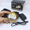 Đèn pin đeo đầu viền vàng