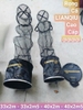 Giỏ câu tay-Rọng LIANQIU( vỏ tròn đen )