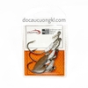 Lưỡi Jig Worm Hirushima đầu lò xo thìa dài