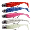Set 3 Body mồi mềm + 1 Jighead đầu cá