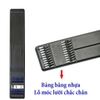 Thẻo đôi buộc sẵn Vỏ đen (lưỡi Xanh)