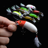 Cá giả Crankbait Mino lông đuôi M0159 (6cm-9,8g)(0,3m-1,5m)