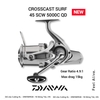 Máy câu Daiwa 20 Crosscast Surf SCW 5000C QD
