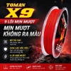 Dù Toman X9 150m(màu đỏ)