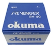 Máy Okuma Revenger đen ghi nhám
