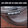 Bát trộn mồi 2 ngăn Trong suốt cao cấp TH (19cm)