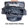 Túi xách đựng đồ thô Đen NHỎ (D40xR15xCao17cm)