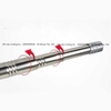 Cán vợt Inox 3 đốt đầu Trắng