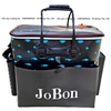 Thùng cao su cứng Jobon họa tiết cá (50x25cm)